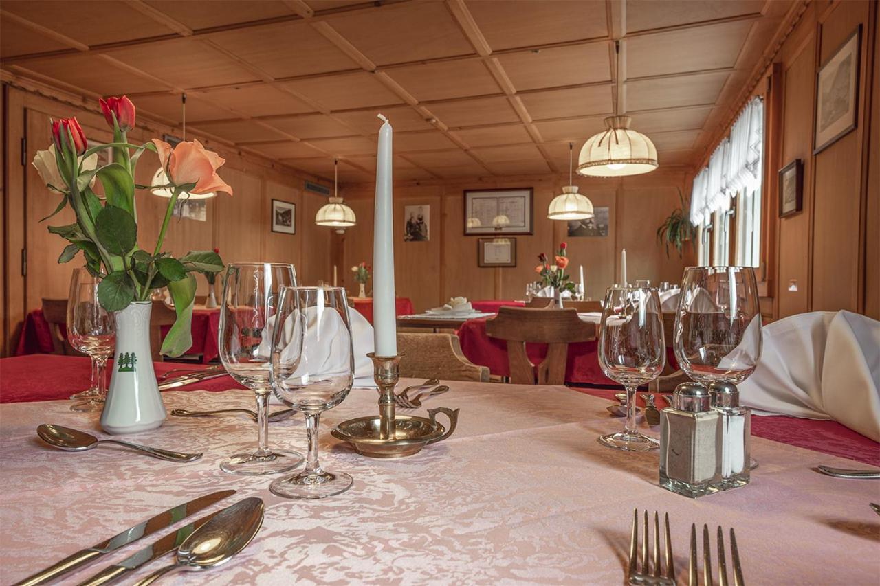Hotel-Restaurant Drei Tannen Bellwald Exteriér fotografie