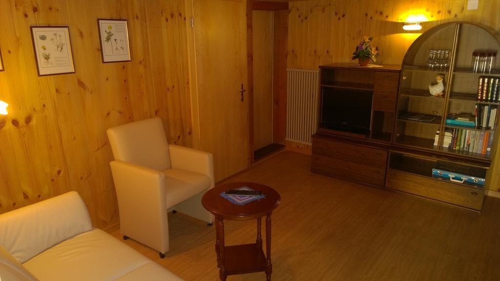 Hotel-Restaurant Drei Tannen Bellwald Pokoj fotografie