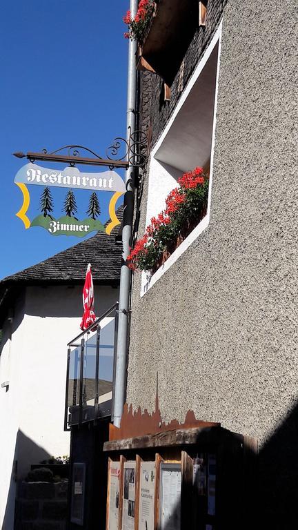 Hotel-Restaurant Drei Tannen Bellwald Exteriér fotografie