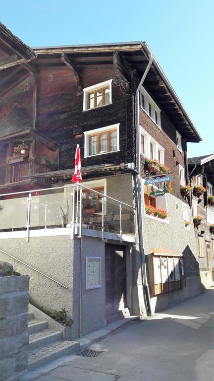 Hotel-Restaurant Drei Tannen Bellwald Exteriér fotografie